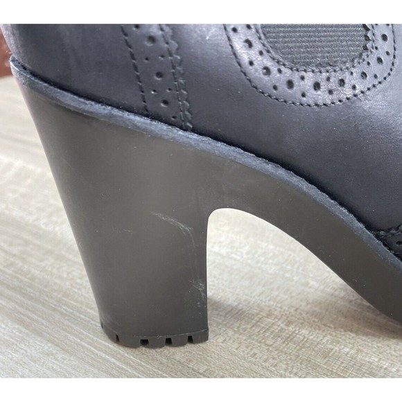 Sperry Top-Sider Ankle Boots Shoes Womens Size 11M Black-Slip on - Picture 10 of 12